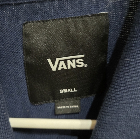 Vans Buttonwood Knit Polo Shirt Small - Picture 3 of 7